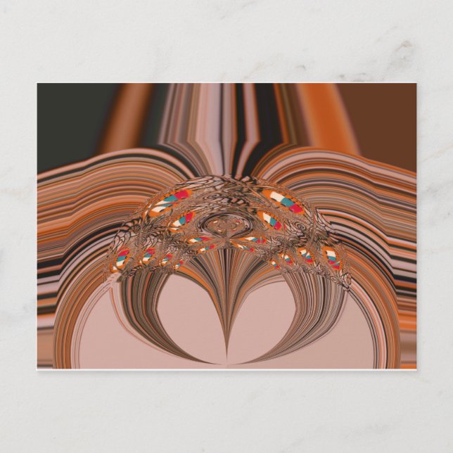 Kenya HakunaMatata Tradition Färg-design.png Vykort (Framsida)