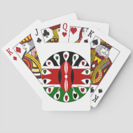 Kenya Hearts Spelkort