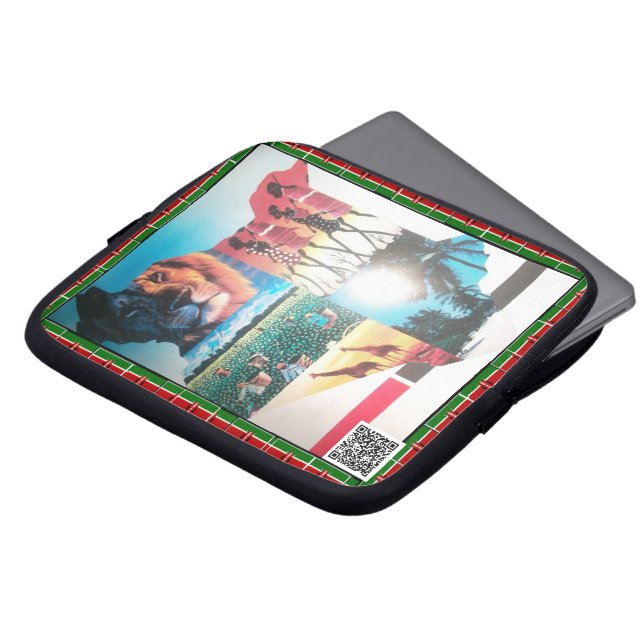  Kenya Heritage Harambee  Laptop Fodral (Framsida topp)