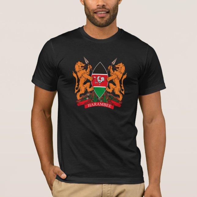 Kenya Jackar av Arm T-shirt (Framsida)