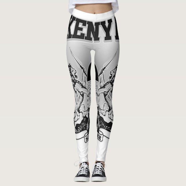 Kenya Jackar om Arm Leggings (Framsida)