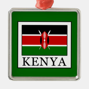 Kenya Julgransprydnad Metall