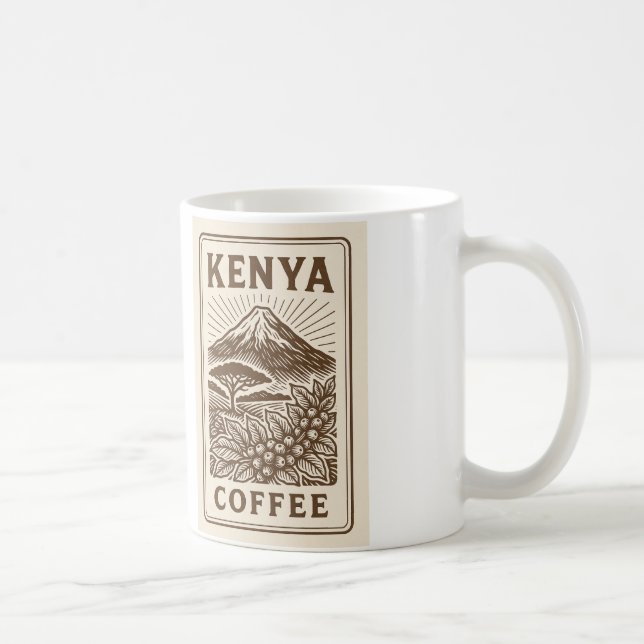 Kenya Kaffemugg (Höger)