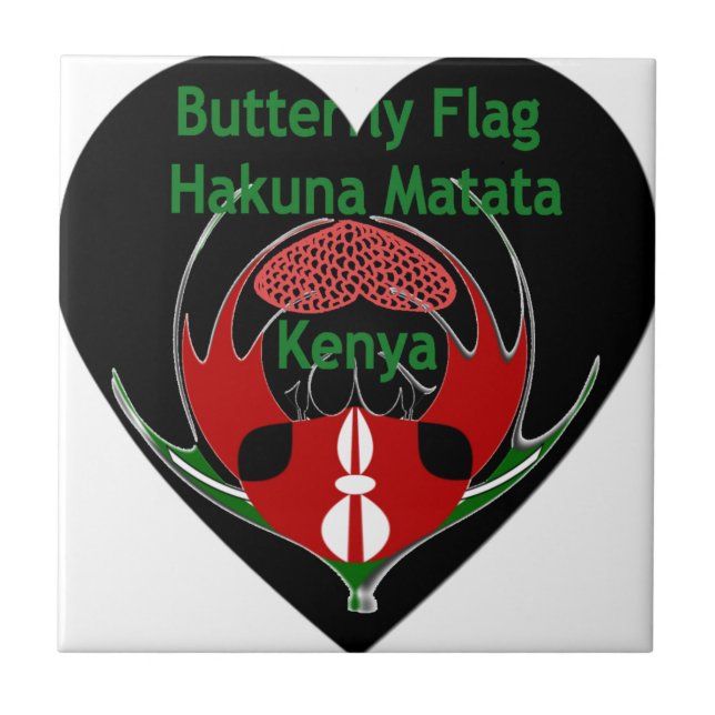 Kenya Kakelplatta (Framsidan)