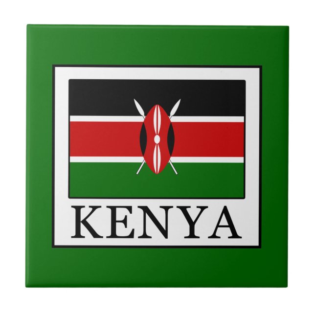 Kenya Kakelplatta (Framsidan)