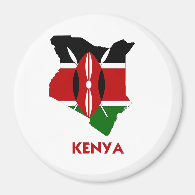 KENYA KARTA MAGNET (Framsidan)