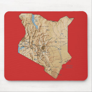 Kenya Karta Mousepad Musmatta