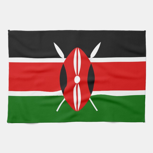 Kenya Kökshandduk (Horisontell)