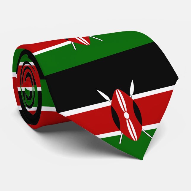 Kenya Maasai flagga Bendera ya Kenya Slips (Rullad)