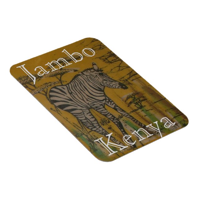 Kenya Maasai Mara Jambo Kenya Magnet (Högersidan)