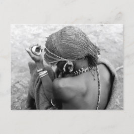 Kenya Maasai Warrior Moran Vykort