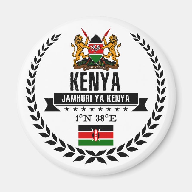 Kenya Magnet (Framsidan)