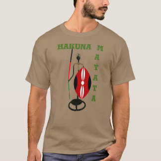 Kenya Mara Safari Basic Mörk T-Shirt Mall