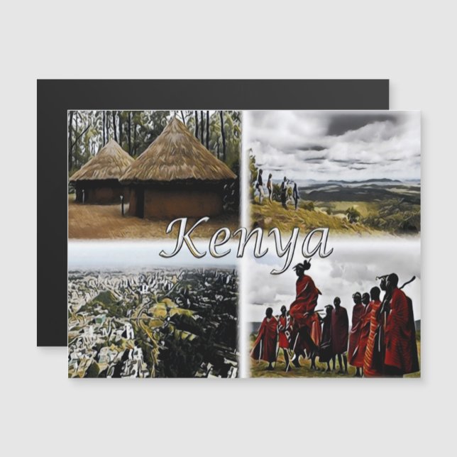 Kenya - Mosaic - (Fram/baksida)