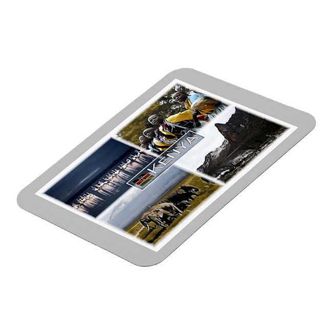 Kenya - Mosaic - Magnet (Vänstra Sidan)