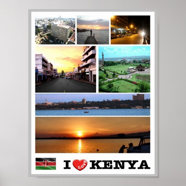 Kenya - Panorama - Poster (Framsidan)