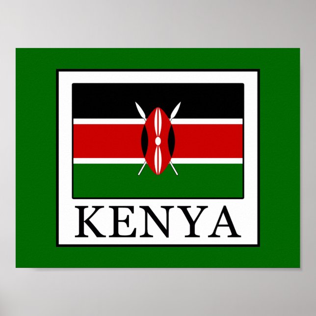 Kenya Poster (Framsidan)