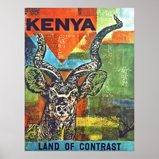 Kenya Poster (Framsidan)