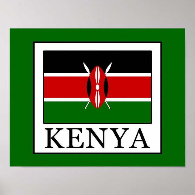 Kenya Poster (Framsidan)