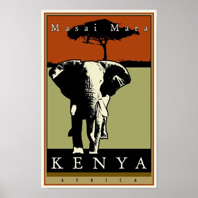 Kenya Poster (Framsidan)