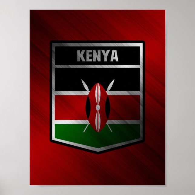 Kenya Poster (Framsidan)