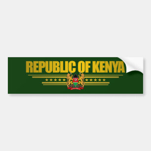 Kenya pride bildekal
