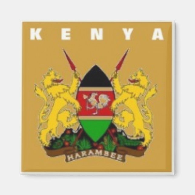 kenya Products Magnet (Framsidan)