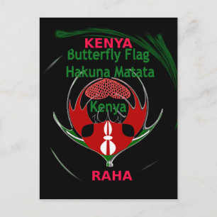 Kenya Raha Hakuna Matata.jpg Vykort