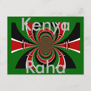 Kenya Raha Postcard Vykort