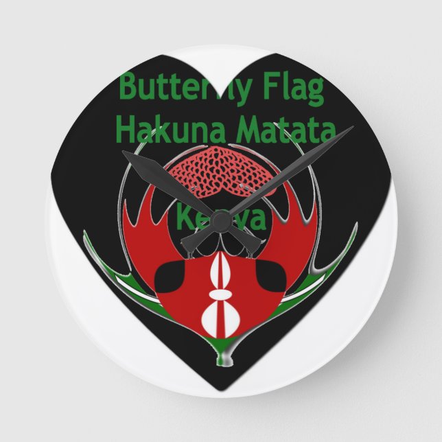 Kenya Rund Klocka (Framsida)