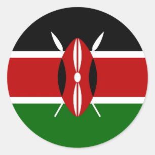 KENYA RUNT KLISTERMÄRKE