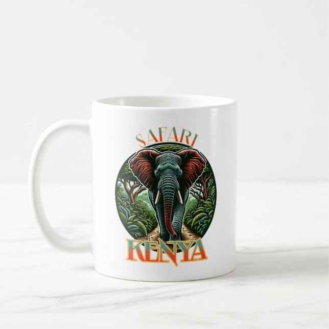 Kenya Safari Kaffemugg (Vänster)