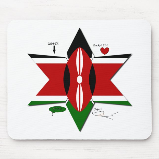 Kenya Safari Musmatta (Framsidan)