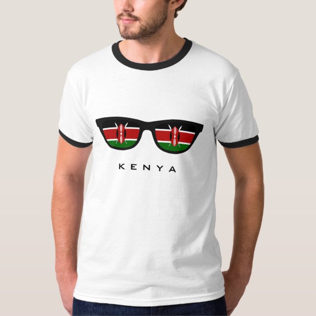 Kenya Shades anpassningsbar shirts & jacka Tee Shirt (Framsida)