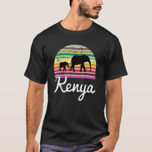 Kenya Shirt Elephant Safari Gift T