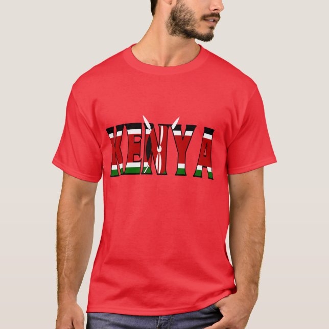 Kenya skjorta tröja (Framsida)