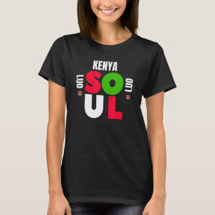 Kenya Soul Luo Ethnic Group Ancestry Initiation D T Shirt