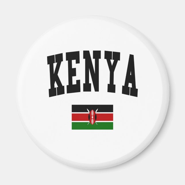 Kenya Stil Magnet (Framsidan)