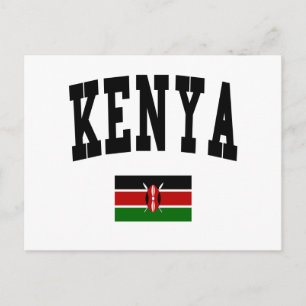 Kenya Stil Vykort
