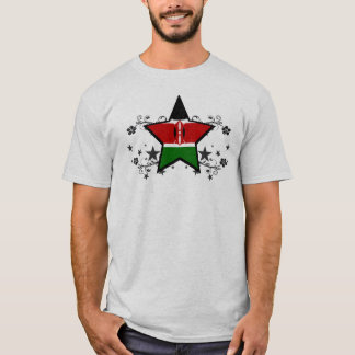Kenya stjärna tee shirt