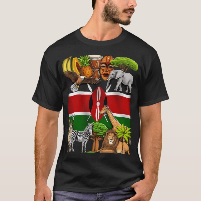 Kenya T Shirt (Framsida)