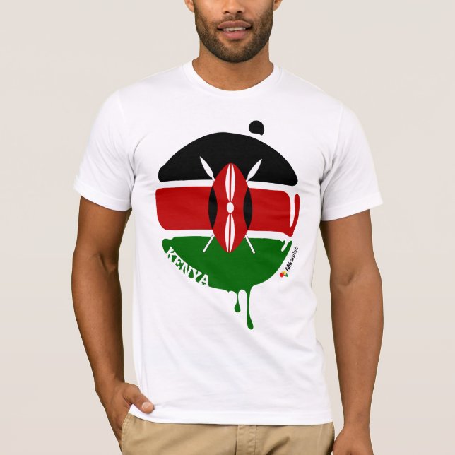Kenya tappar utslagsplatsen tröja (Framsida)