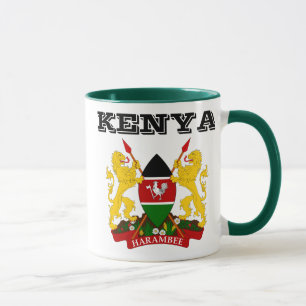 KENYA vapensköldmugg Mugg