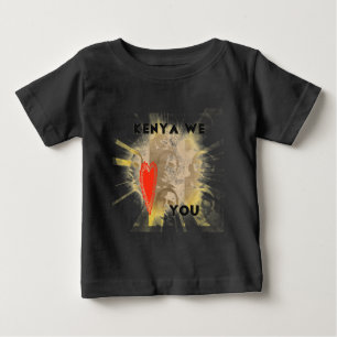 Kenya Vi Kärlek dig ett fantastiskt perspektiv på  T-shirt