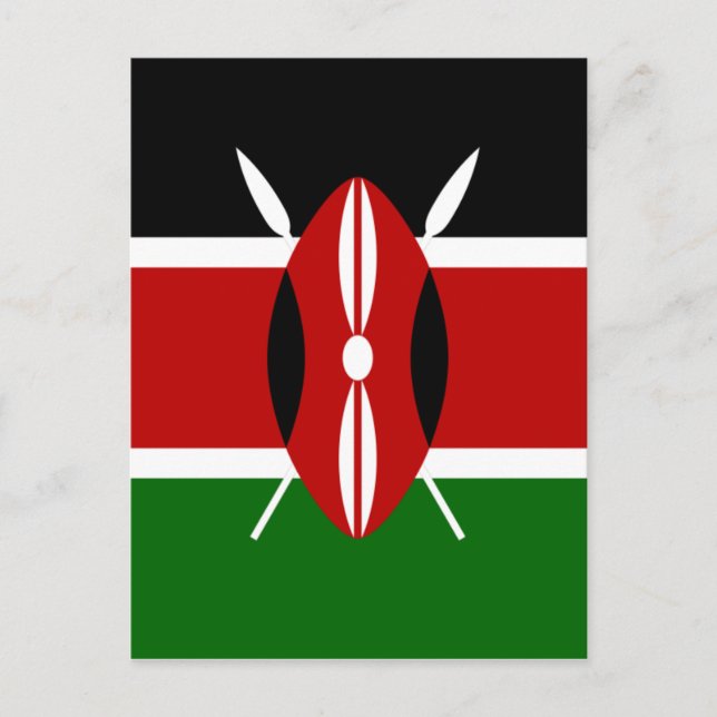 kenya vykort (Framsida)