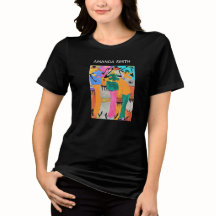 Kenya Watercolor African Art Vibrant Joy Dance