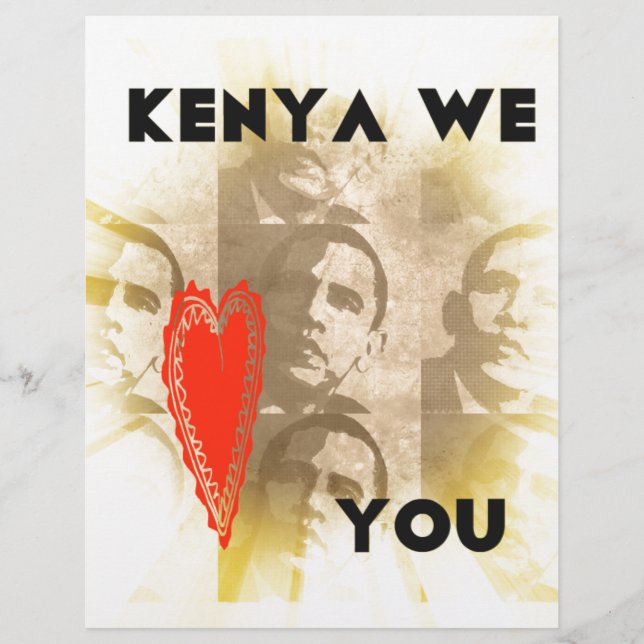 Kenya We Kärlek You (Framsida)