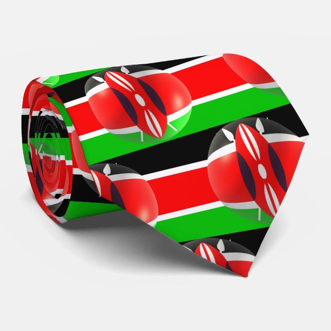 Kenyan Flagga Design Slips (Rullad)