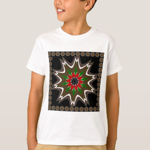 Kenyan Flagga Färg Art Print/Graphic T-shirt