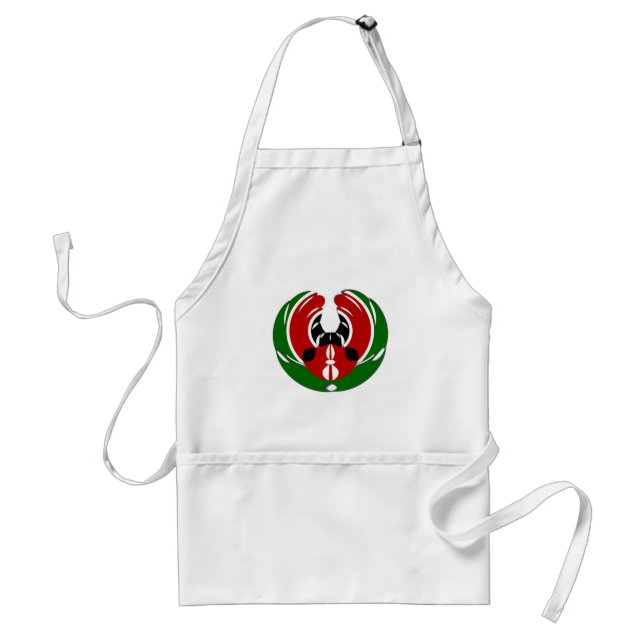 Kenyan Flagga Förkläde (Framsidan)